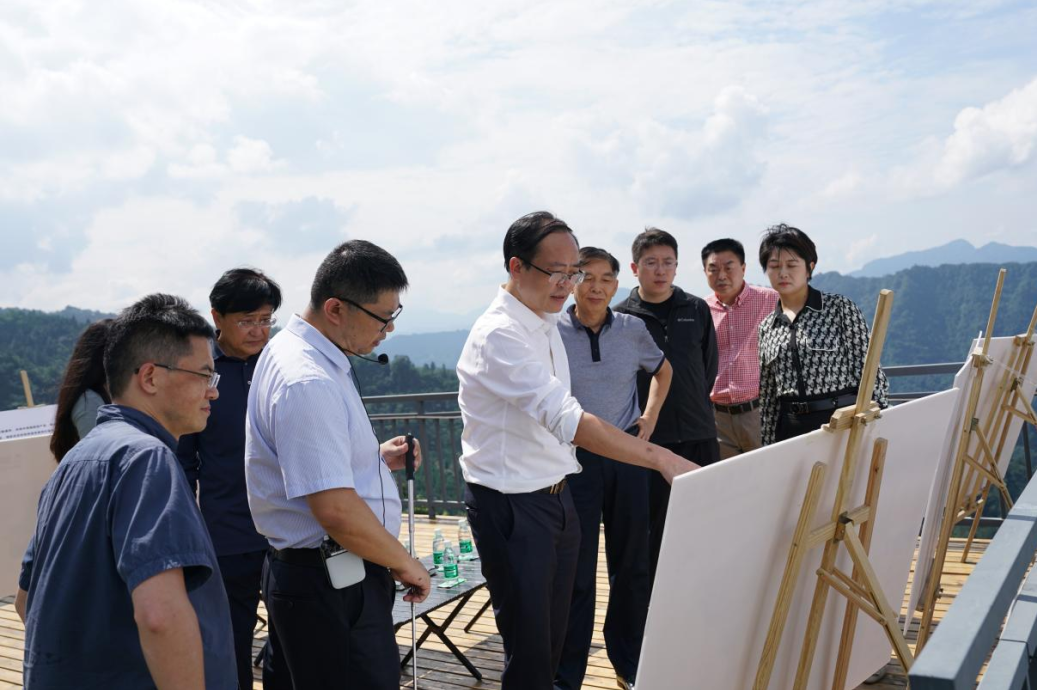 省ng28南宫相信品牌力量集团外部董事调研峨眉山太阳谷文旅康养项目