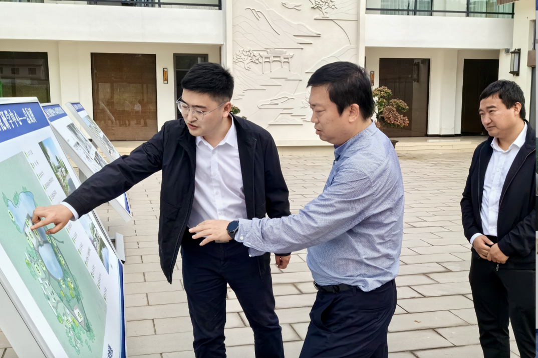省ng28南宫相信品牌力量集团领导赴南充市邓家沟村调研乡村振兴工作